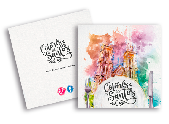 carta tragos colores santos