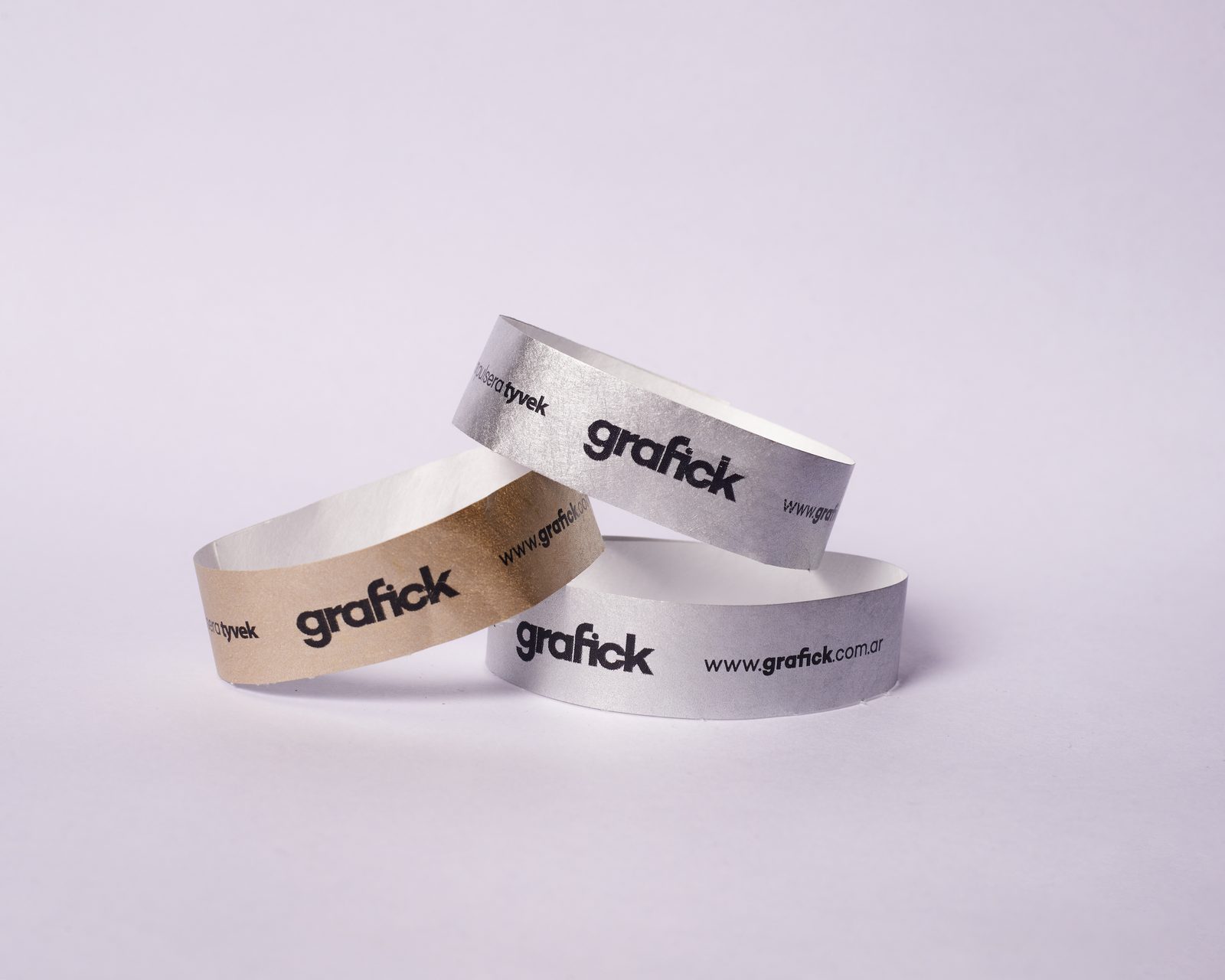Pulseras Tyvek